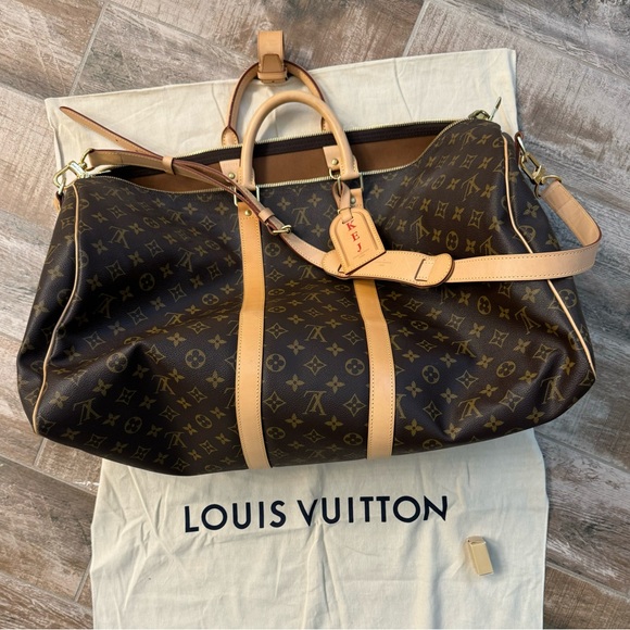LOUIS VUITTON Keepall Bandouliere 55 in Monogram - Picture 2 of 15